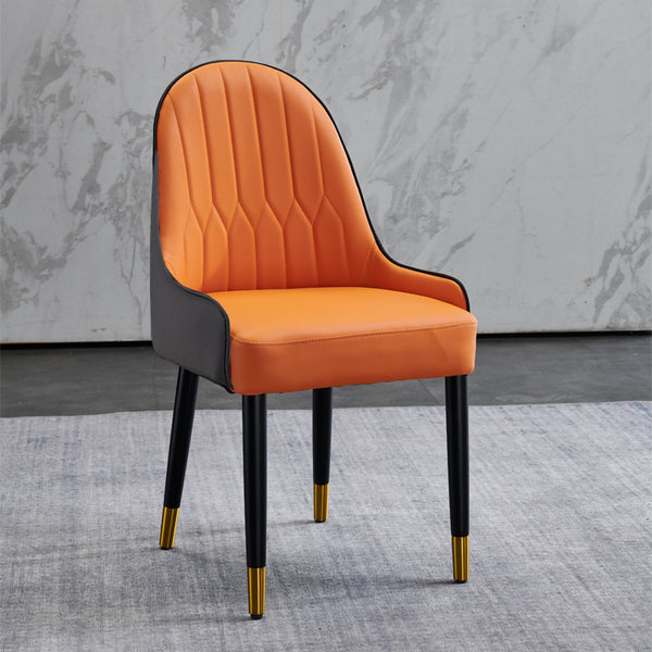 Light Luxury Solid Wood Dining Chair Modern Minimalist Backrest